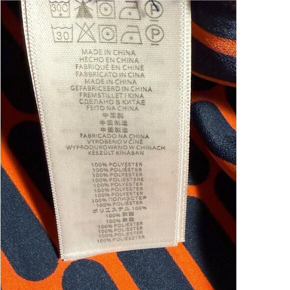 Michael Kors Women's Geometric‎ Sleeveless Blouse Size 8 Multicolor - Picture 7 of 8